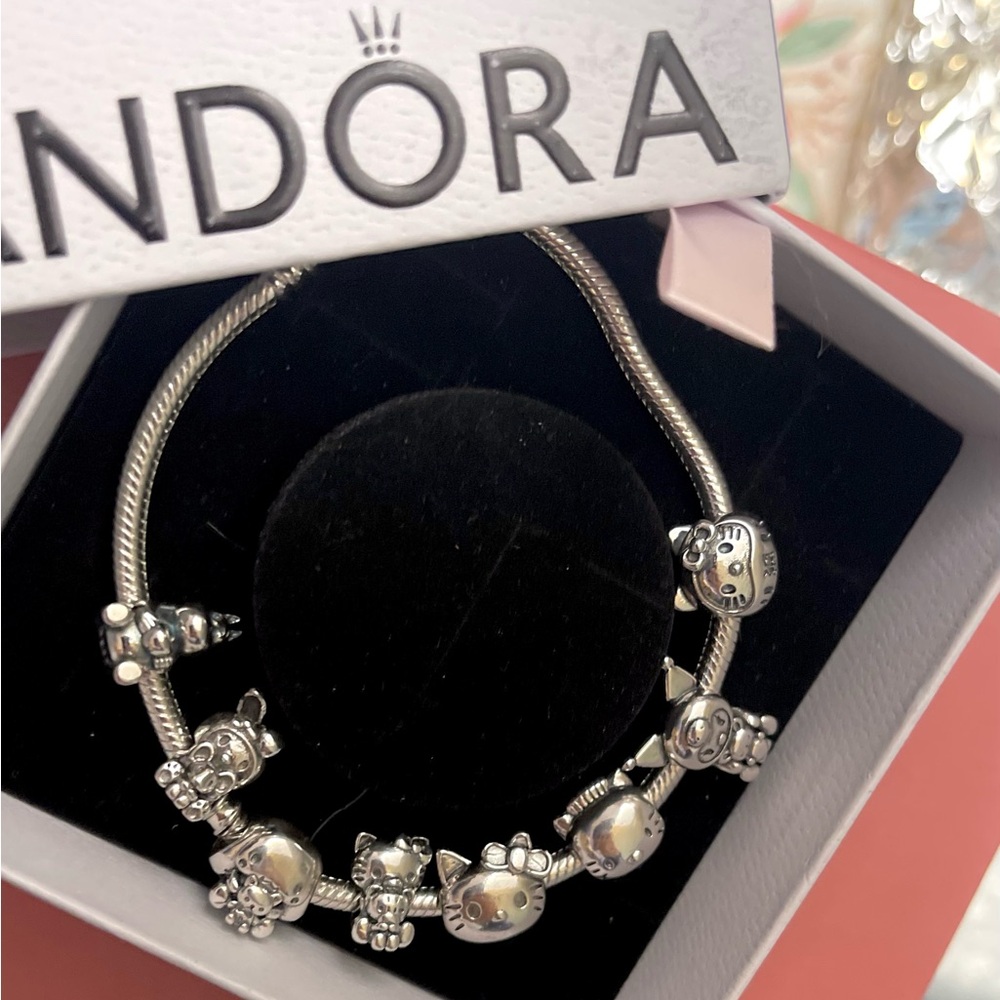 Hello Kitty & Friends Charms 925 Silver charm for Pandora (8 pieces) - Picture 4 of 7